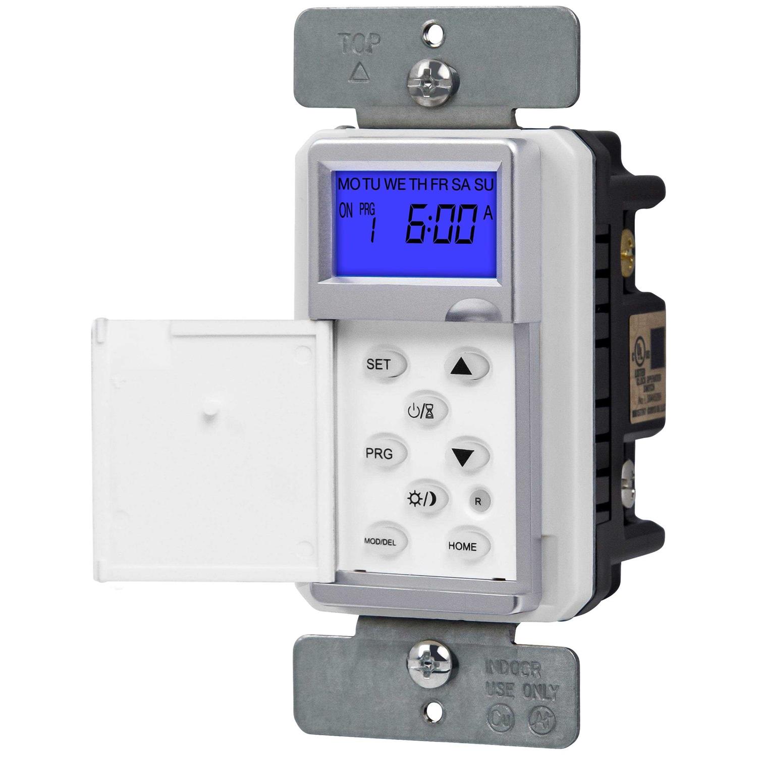 TOPGREENER Digital Astronomic Timer Switch, 7-Day Programmable Sunrise Sunset, Single Pole or 3-Way - Image 2