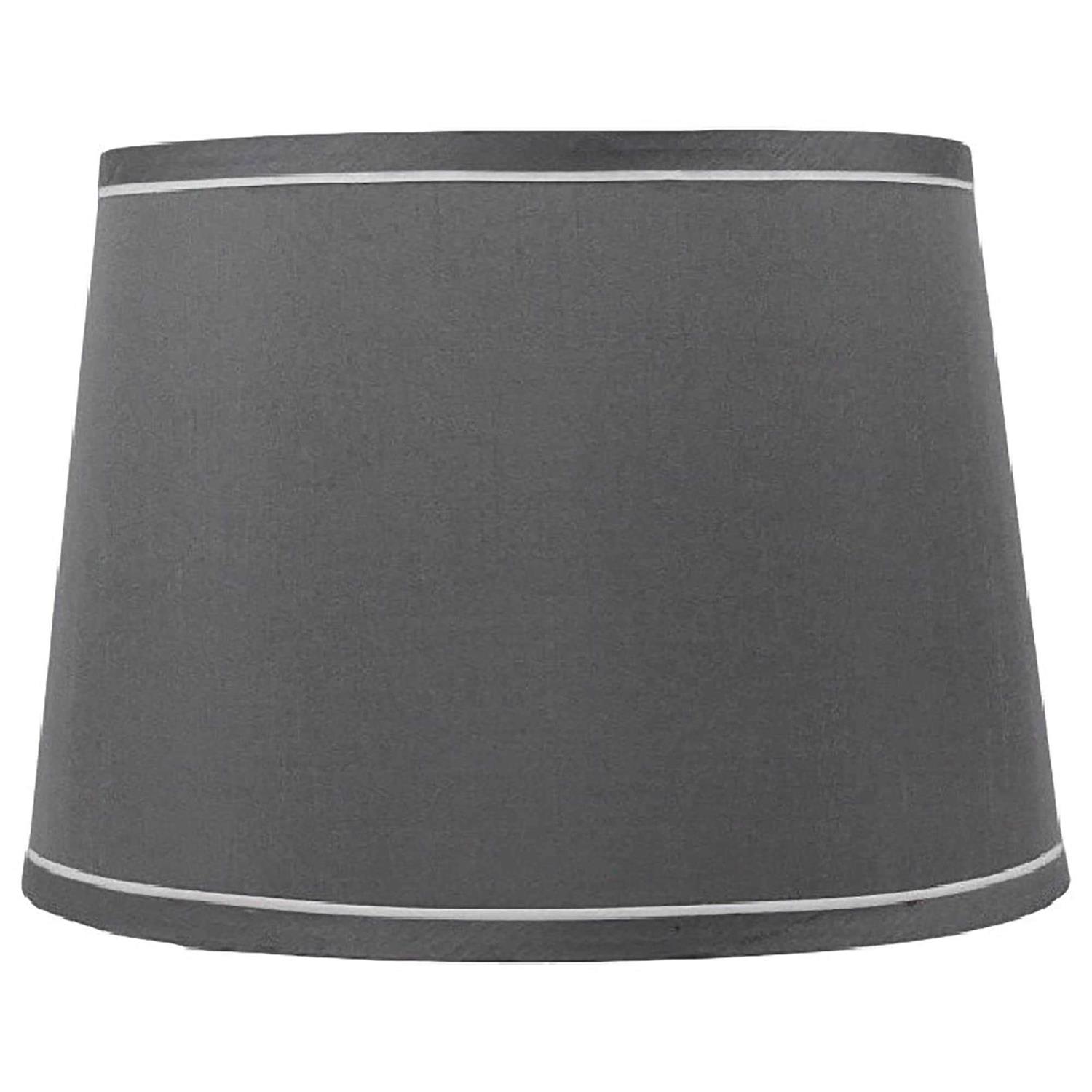Urbanest French Drum with White Trim Lampshade - Image 3