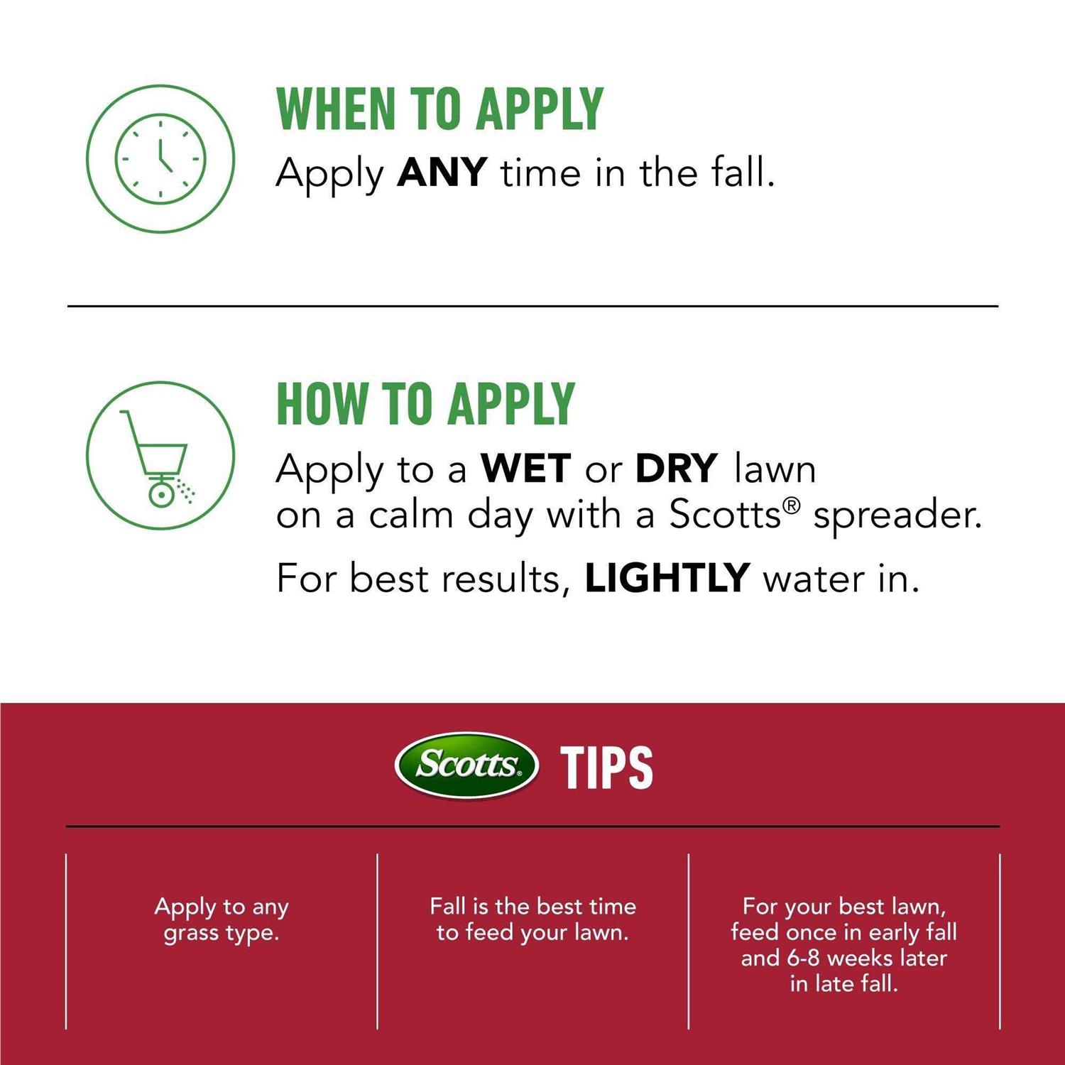 Scotts Turf Builder WinterGuard Fall Lawn Food - Image 5