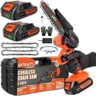 Untimaty 6 inch Cordless Mini Chainsaw 6-inch Chain Saw Wood
