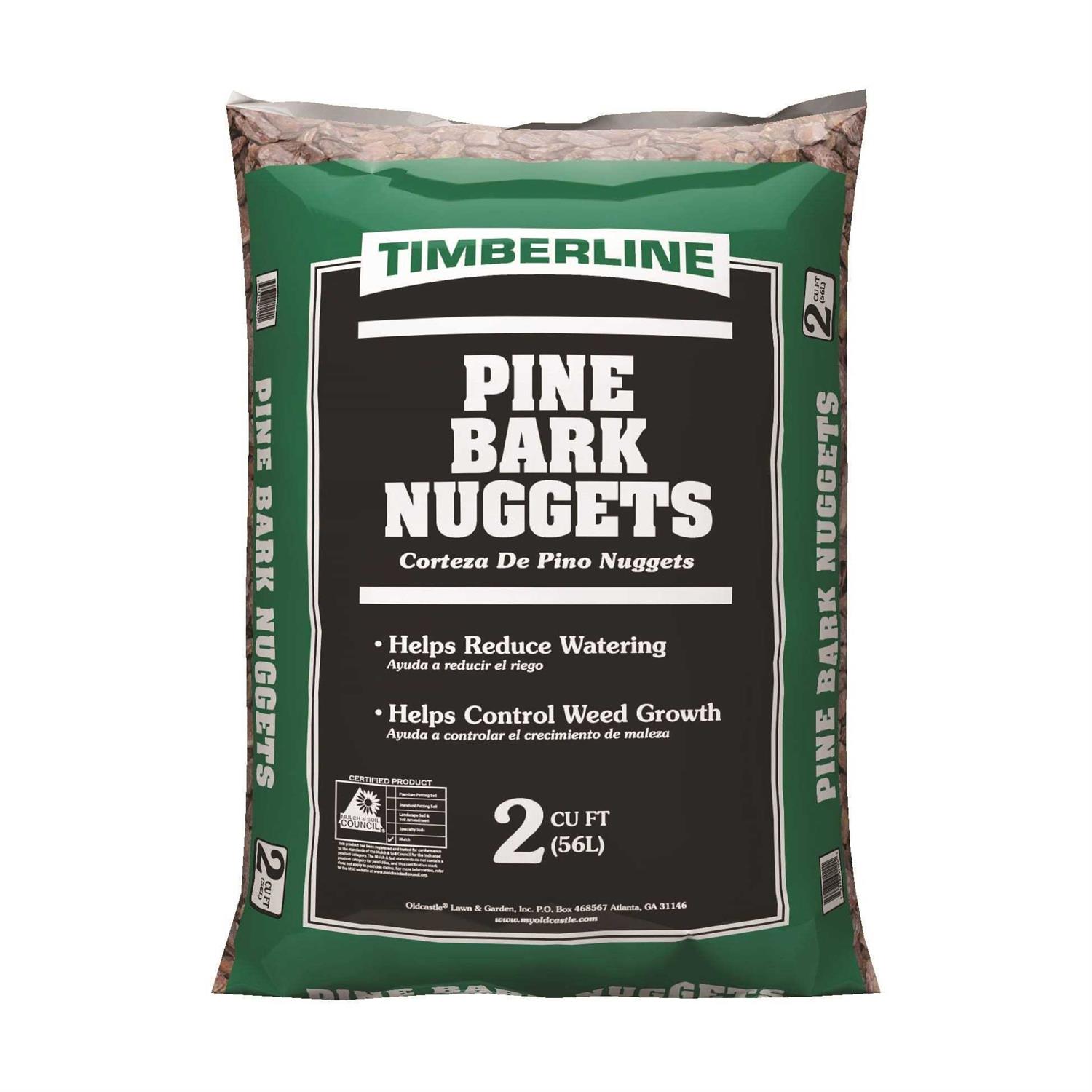 Timberline Natural Pine Bark Nuggets 2 cu ft - Image 4