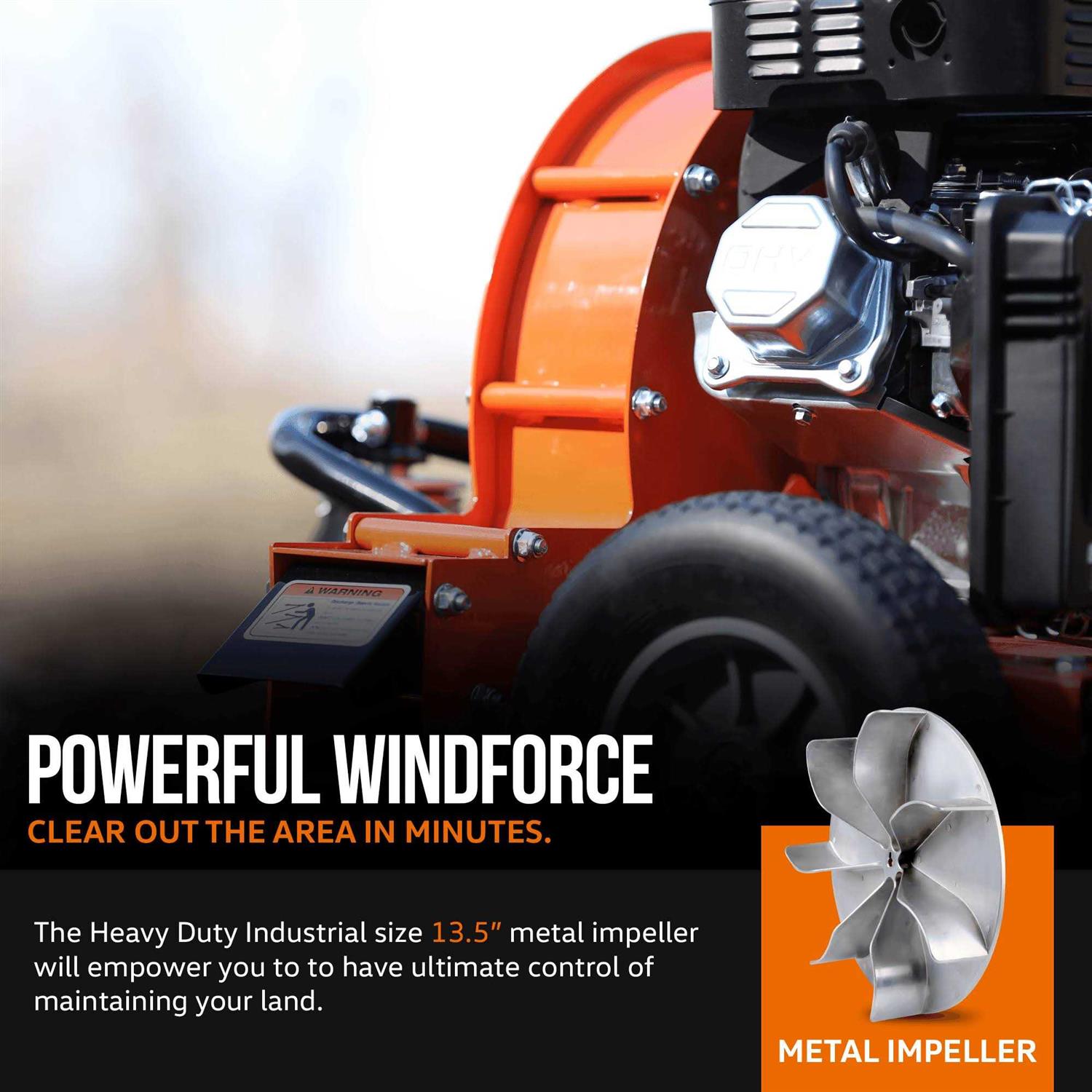 SuperHandy Walk Behind Leaf Blower GUO031 - Image 3