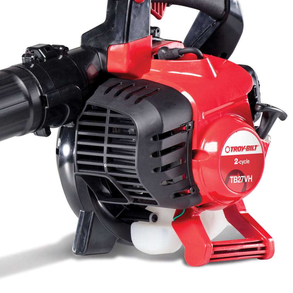 Troy-Bilt 205 MPH 450 CFM 27cc 2-Cycle Full-Crank Engine Gas Leaf Blower with Vacuum Kit Included - Image 3