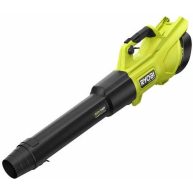 RYOBI 40V HP Brushless Whisper Series 155 MPH 600 CFM Cordless Blower & Leaf Battery and