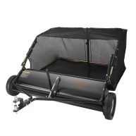 VEVOR Tow Behind Lawn Sweeper Large Capacity