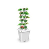 Sjzx Tower Garden Hydroponics Growing System,Indoor Smart Garden,Nursery Germination Kit Including Smart Plug,Water Pump