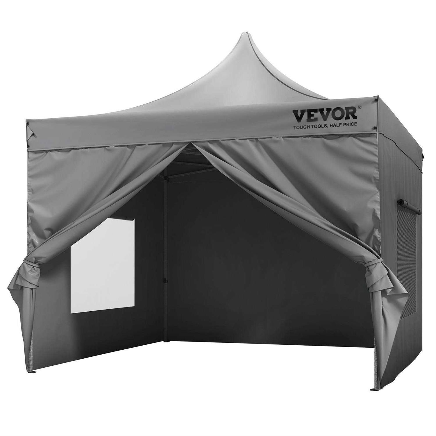 VEVOR Pop up Canopy Tent Outdoor Gazebo Tent with Sidewalls & Bag - Image 4
