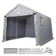 VEVOR Portable Shed Outdoor Storage Shelter Heavy Duty All-Season Instant Storage Tent Sheds with Roll-up Zipper Door and