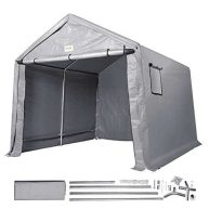 VEVOR Portable Shed Outdoor Storage Shelter Heavy Duty All-Season Instant Storage Tent Sheds with Roll-up Zipper Door and