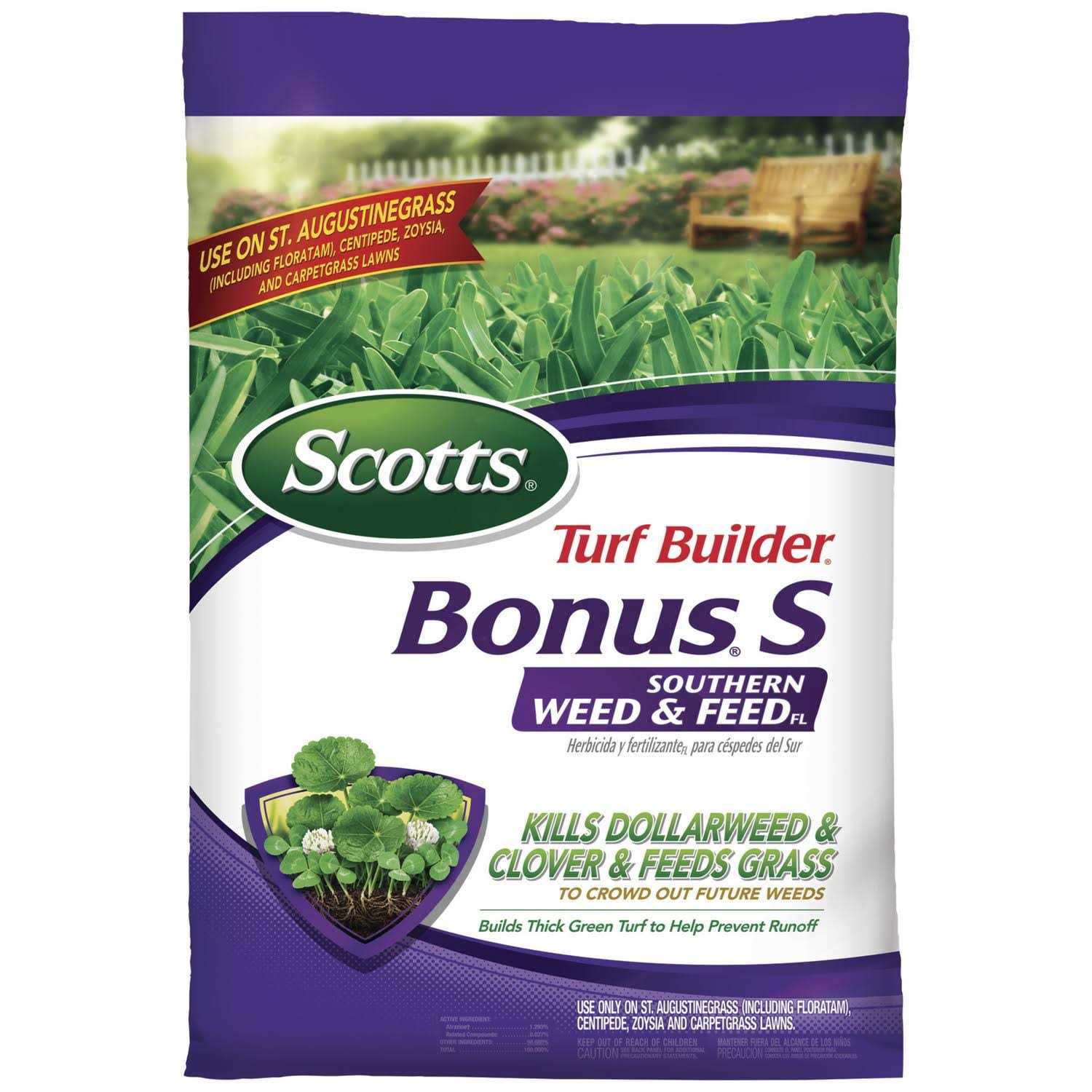 Scotts Turf Builder Bonus S Southern Weed Feed