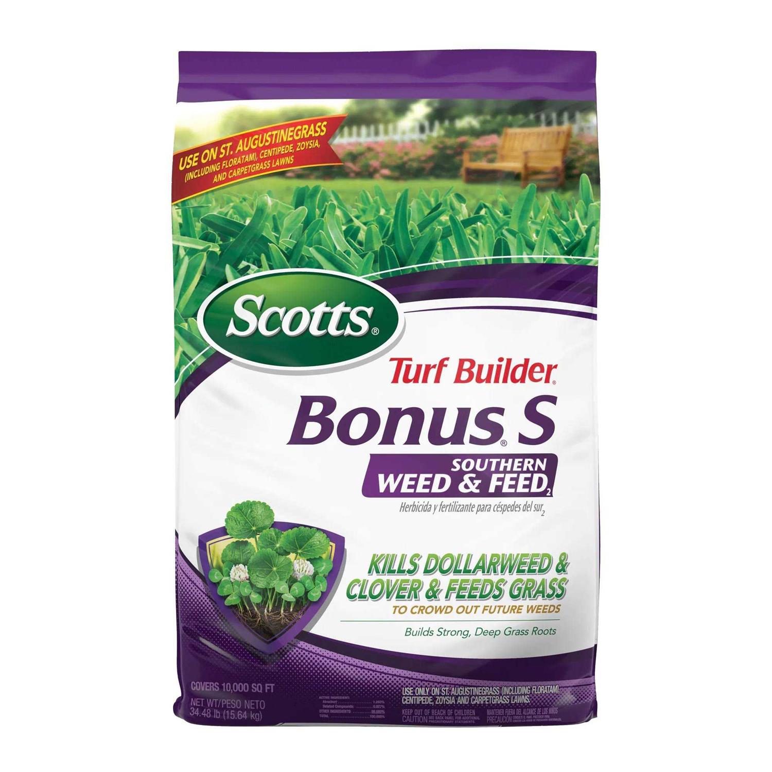 Scotts Turf Builder Bonus S Southern Weed Feed