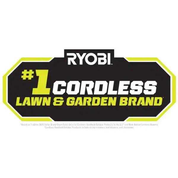 RYOBI ONE+ 18V Cordless Battery String Trimmer/Edger, Hedge Trimmer, Blower w/ 2.0 Ah Batteries and Charger - Image 2