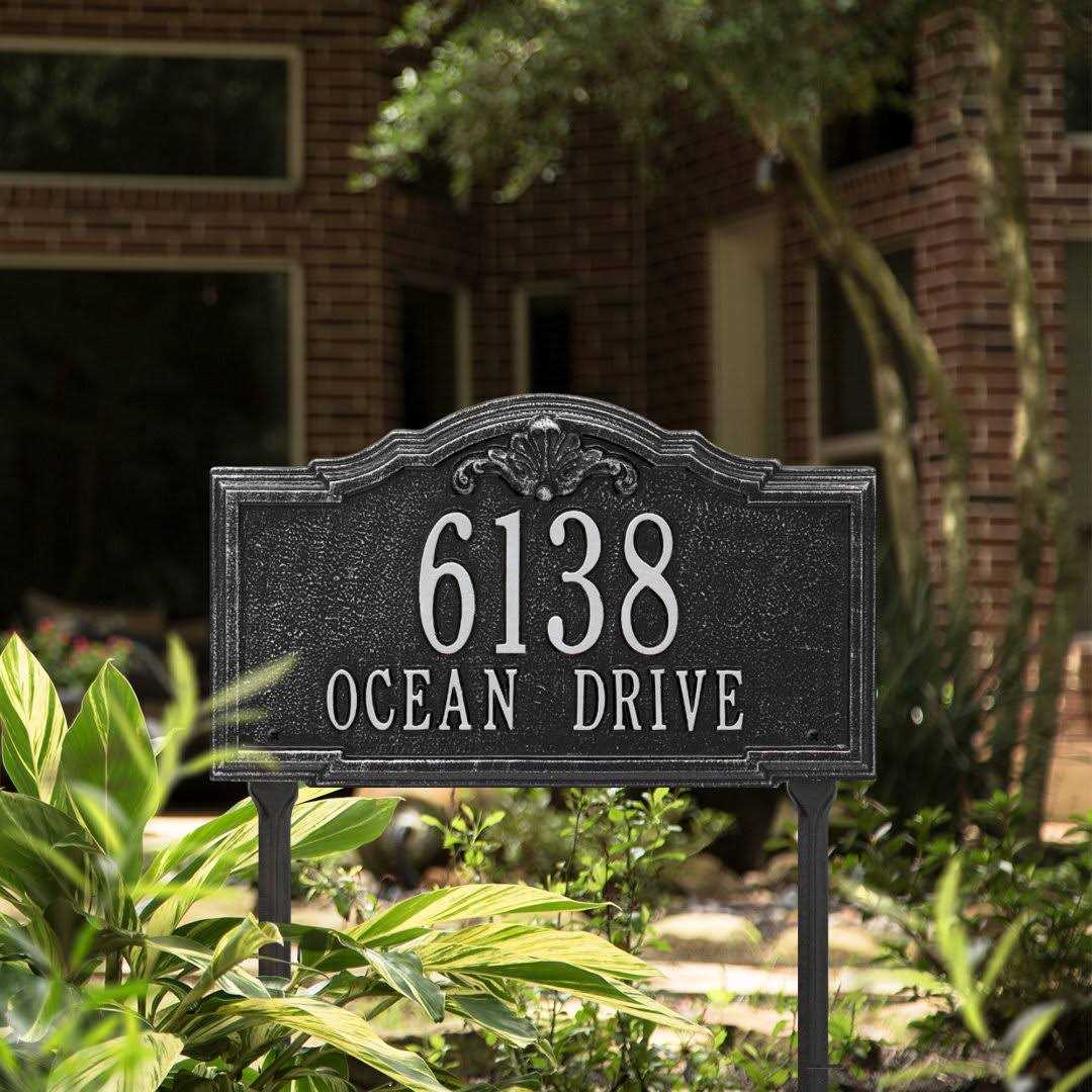 Whitehall Products Personalized Gatewood Plaque Standard Lawn 2 Line - Image 2