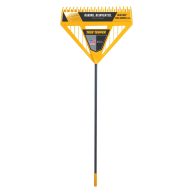 True Temper 26-in. Dual Tine Poly Leaf Rake