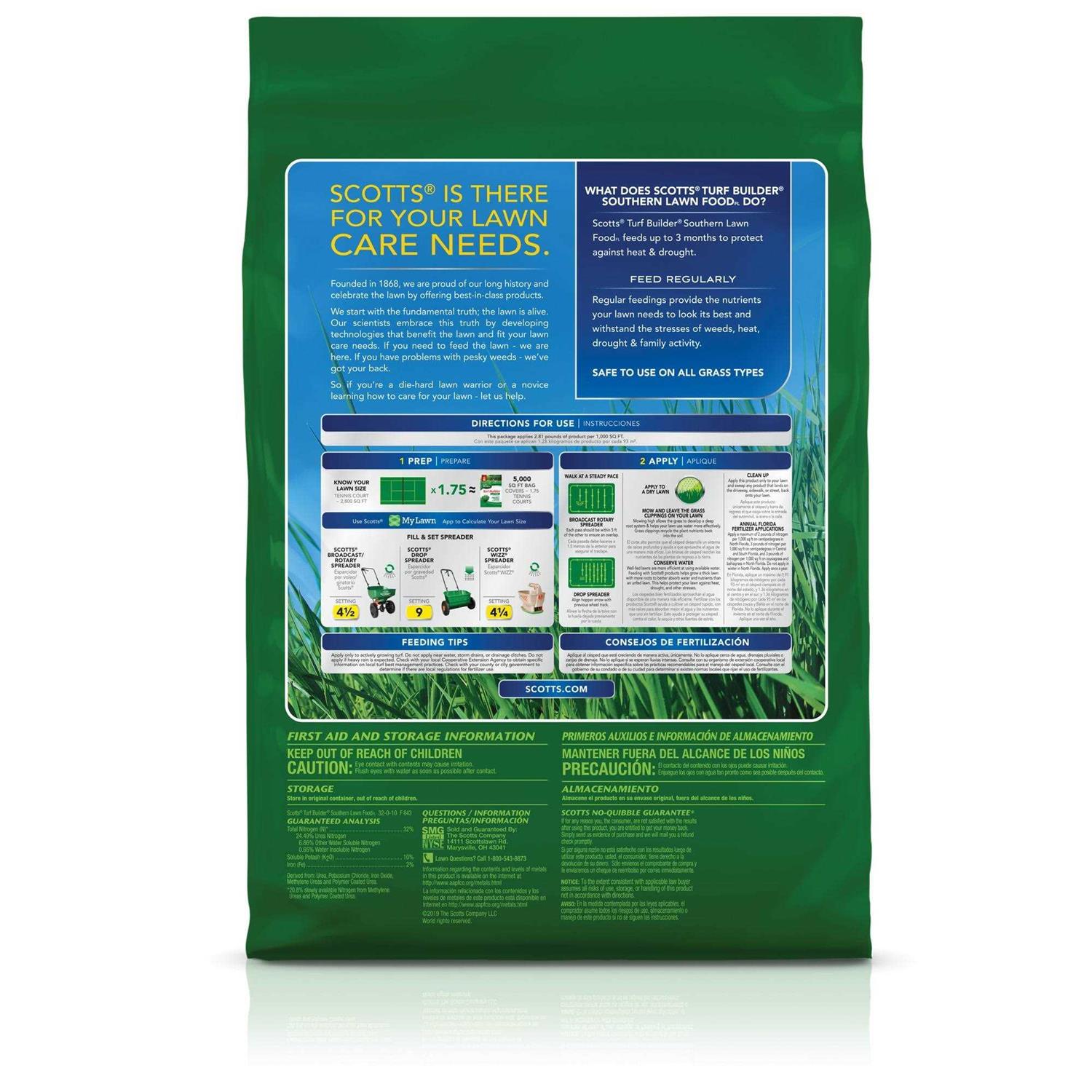 Scotts Southern Lawn Food Turf Builder - Image 3