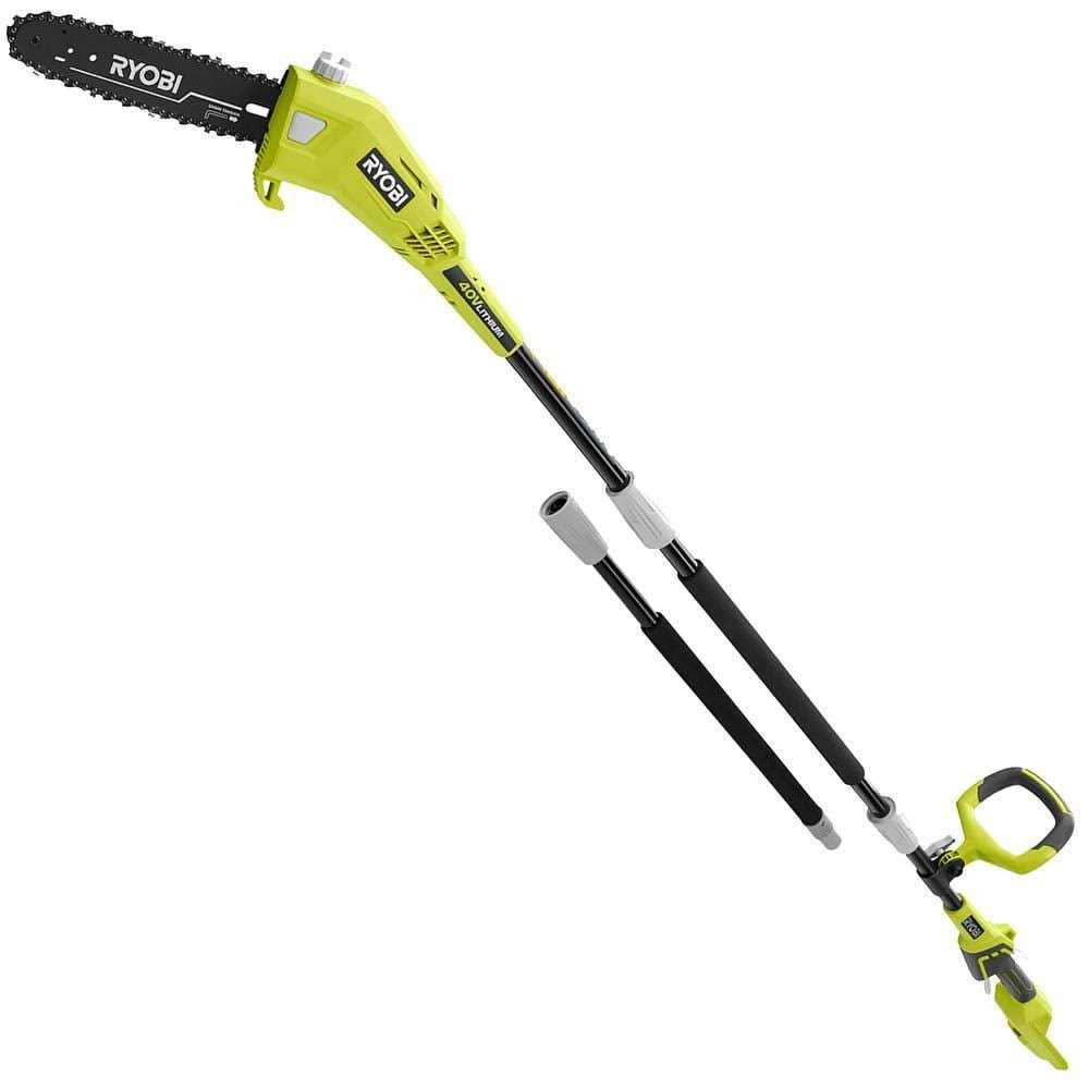 Ryobi 10 in. 40-Volt Lithium-Ion Cordless Battery Pole Saw