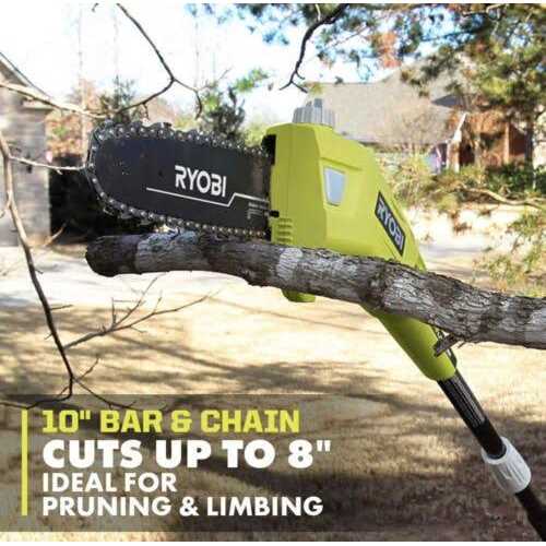 Ryobi 10 in. 40-Volt Lithium-Ion Cordless Battery Pole Saw - Image 4