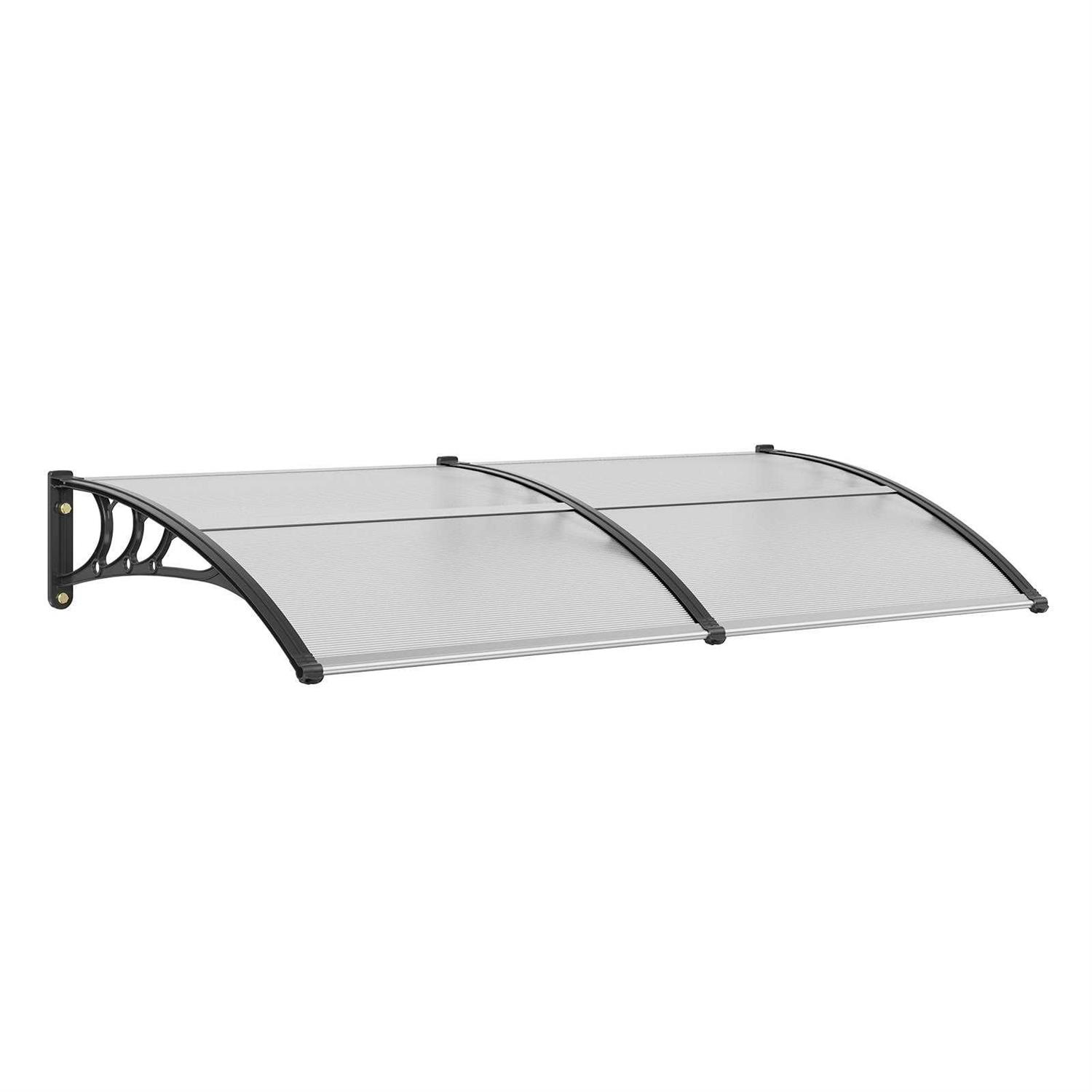 VEVOR Window Door Awning Canopy Polycarbonate Entry Door Outdoor Window Awning Exterior