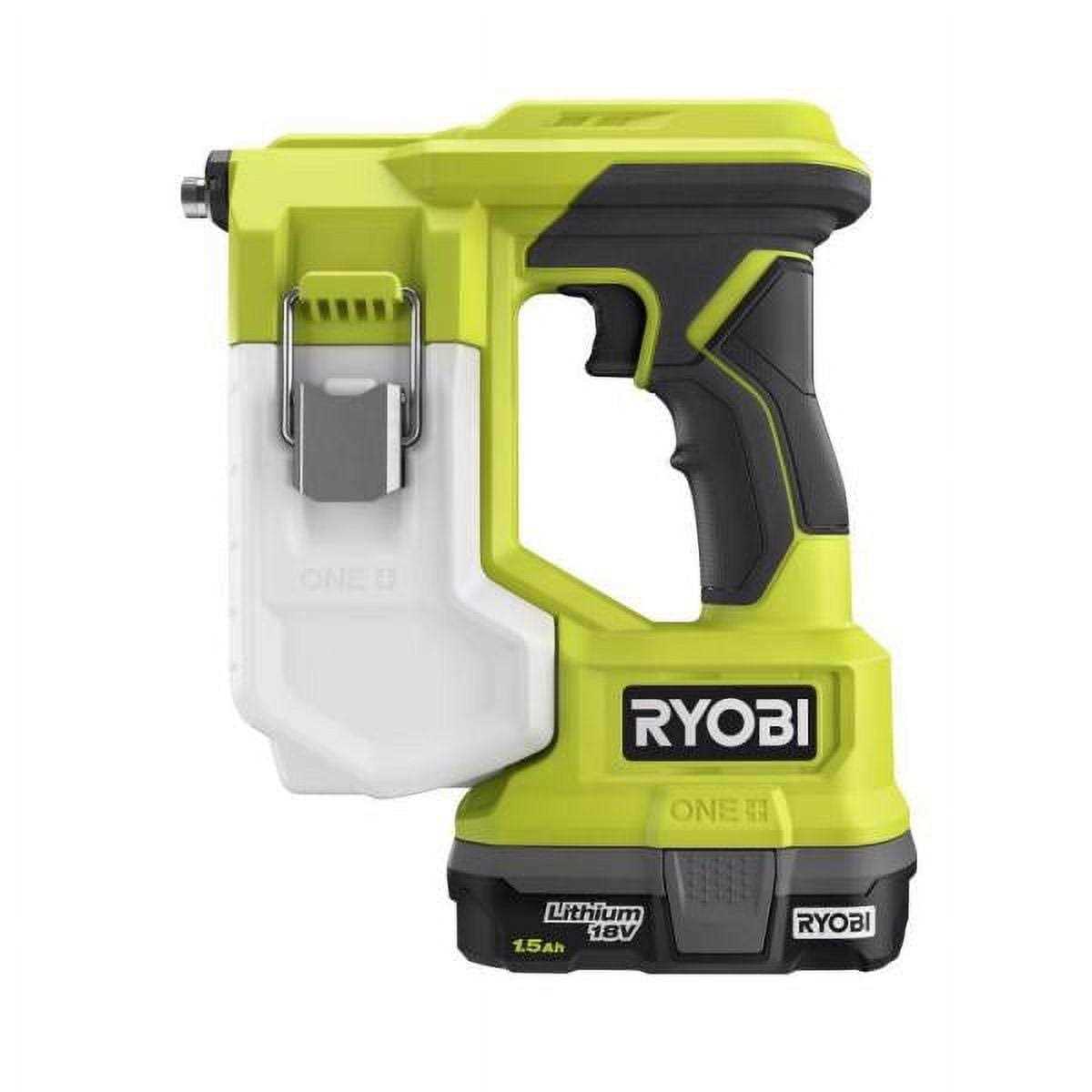 Ryobi ONE+ 18V Cordless Handheld Sprayer Kit with 1.5 Ah Battery and Charger - Image 5