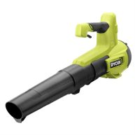 RYOBI ONE+ 18V 100 MPH 325 CFM Cordless Battery Variable Speed Jet Fan Leaf Blower w Leaf