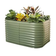 Vego Garden Vego Tall 1 Modular Metal Raised Garden Bed Kit
