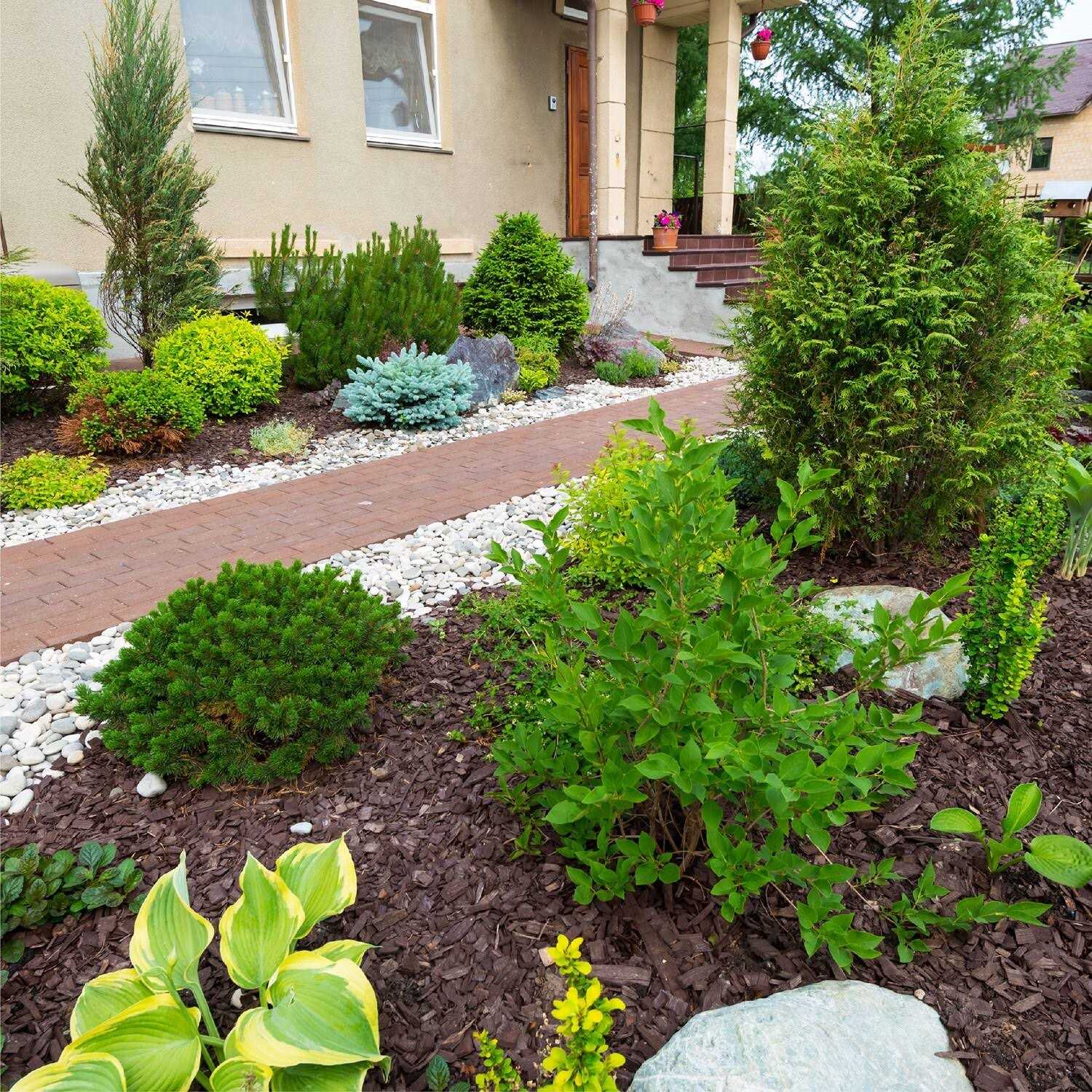 Southwest Boulder Stone Weed Barrier Landscape Fabric for Outdoor Gardens - Image 4