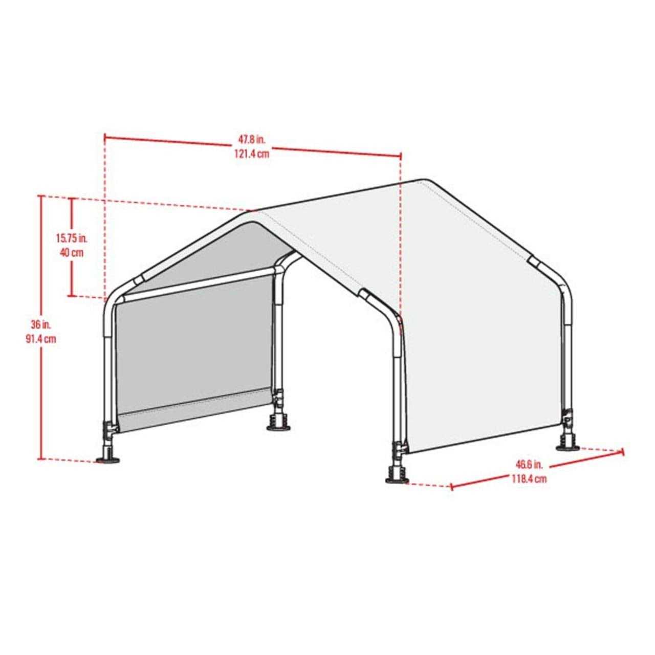 ShelterLogic Pet Shelter 4 x 4 x 3 ft - Image 3