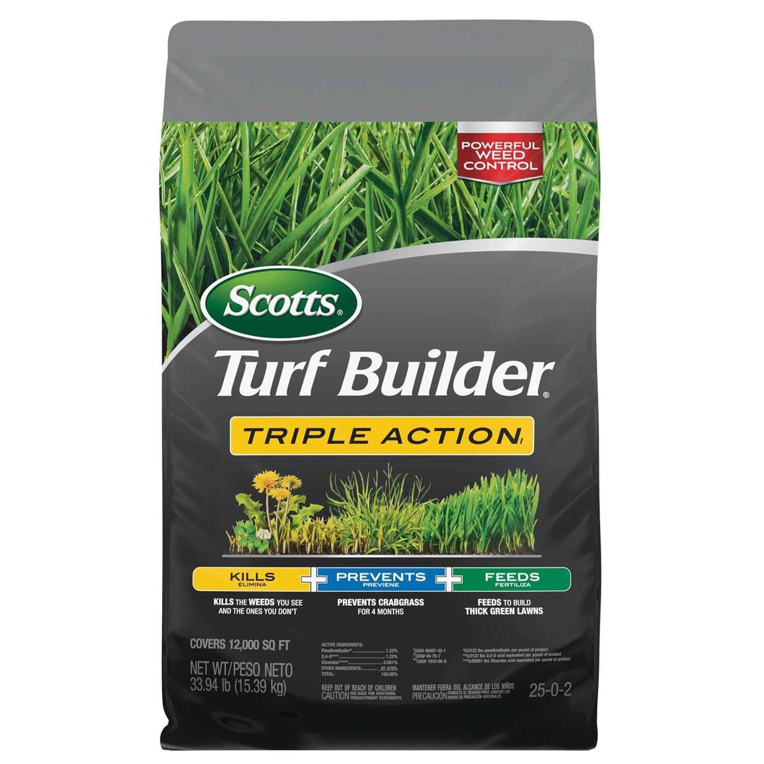 Scotts Turf Builder Triple Action Fertilizer