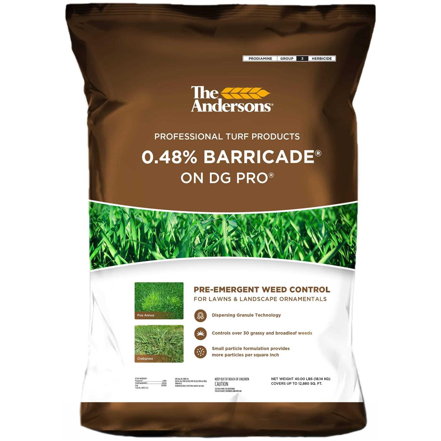 The Andersons Barricade Professional-Grade Granular Pre-Emergent Weed Control