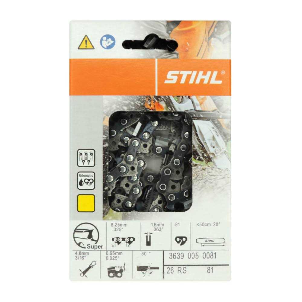 Stihl 26RS 81 Rapid Super Chainsaw Chain - Image 4