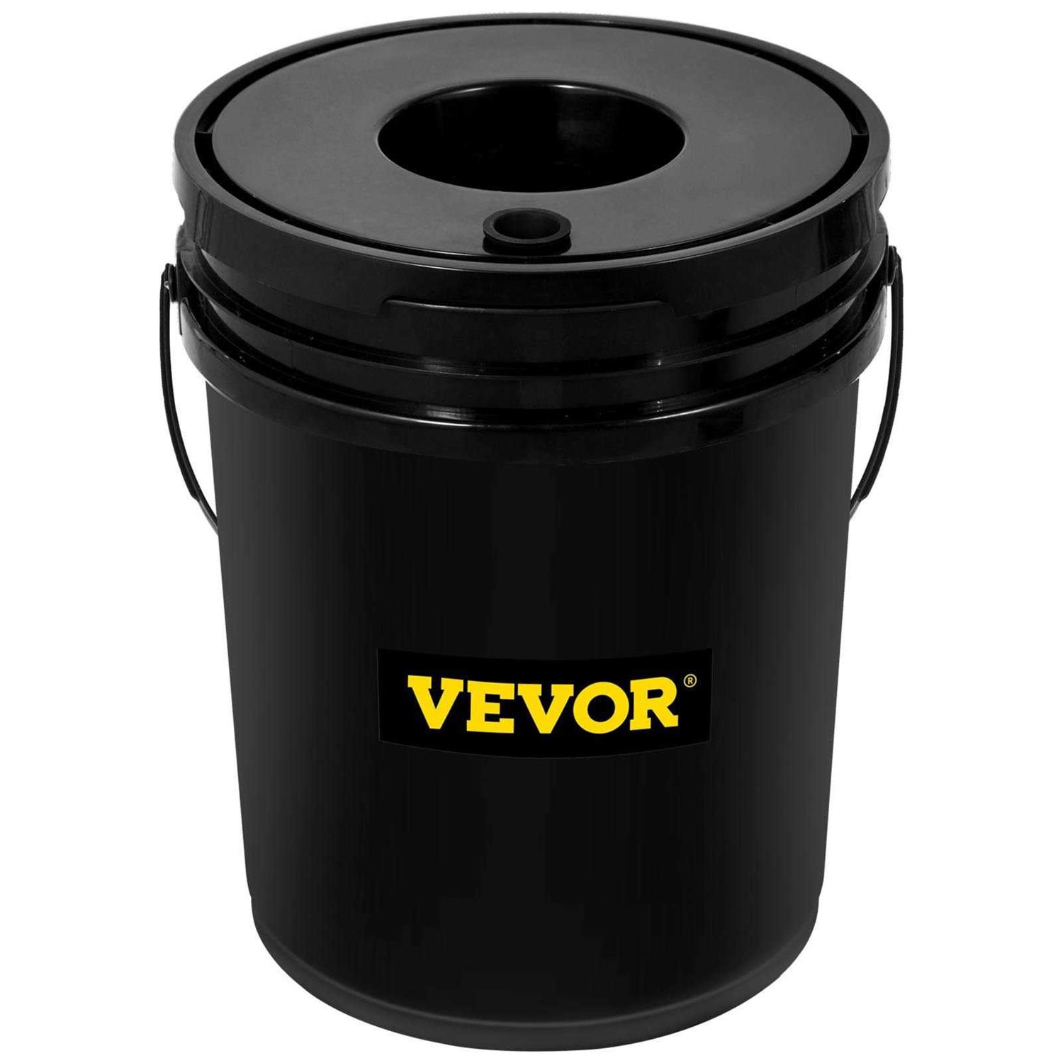 VEVOR DWC Hydroponic System 5 Gallon 4-8 Buckets Deep Water Culture Growing Bucket Hydroponics Grow Kit - Image 3