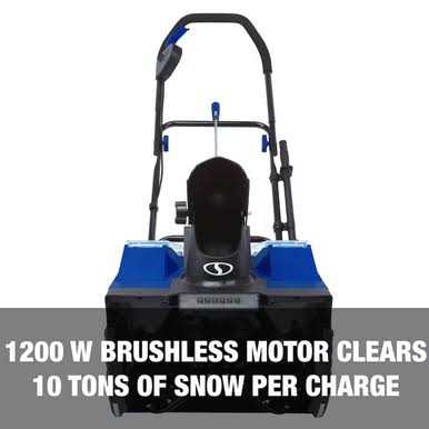 Snow Joe 24V-X2-SB18-TV1 48-Volt iON+ Snow Blower Bundle - Image 3