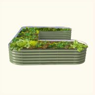 Vego Garden 17 Tall U-Shaped Raised Garden Bed Kit Standard
