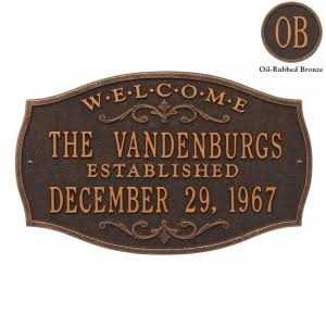 Whitehall Brookfield Welcome Anniversary Personalized Plaque - Image 4