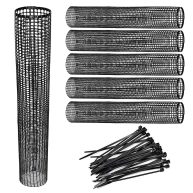 Voglund Nursery Mesh Tree Bark Protector Guard Tall Heavy Duty Zip Ties