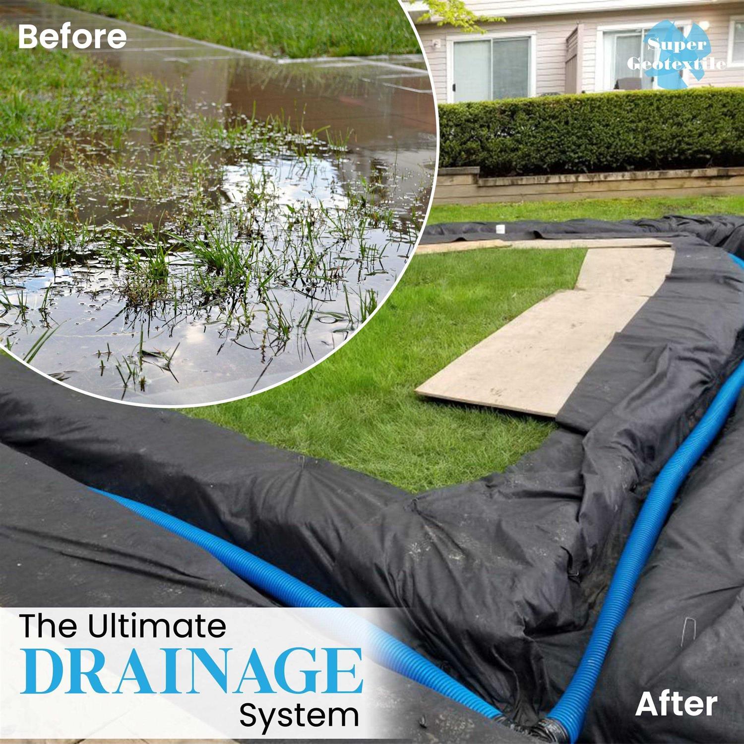 Super Geotextile 4 6, 8 Oz Non Woven Fabric For Landscaping - Image 4