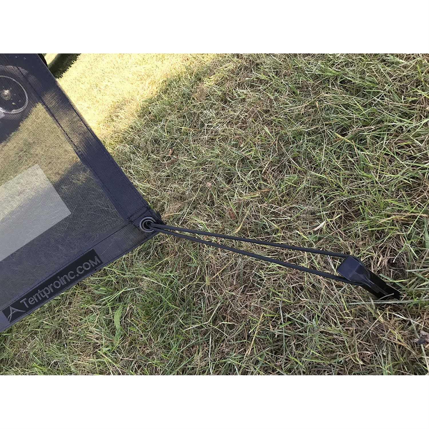 Tentproinc RV Awning Shade Screen 3′ Mesh Screen Sunshade Complete Kits Motorhome Camping Trailer UV Sun Blocker - Image 3