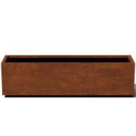 Veradek Corten Steel Long Box Planter
