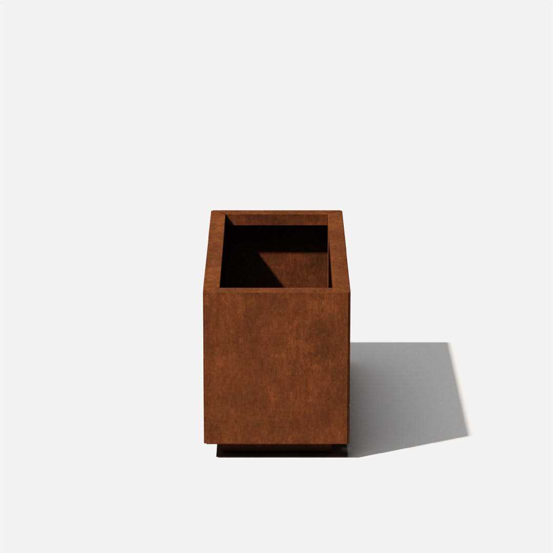 Veradek Corten Steel Long Box Planter - Image 2