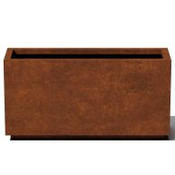 Veradek Corten Steel Long Box Planter