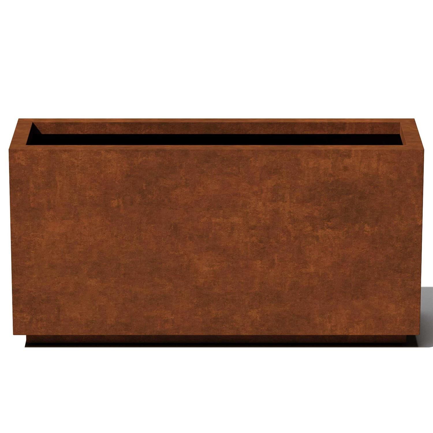 Veradek Corten Steel Long Box Planter