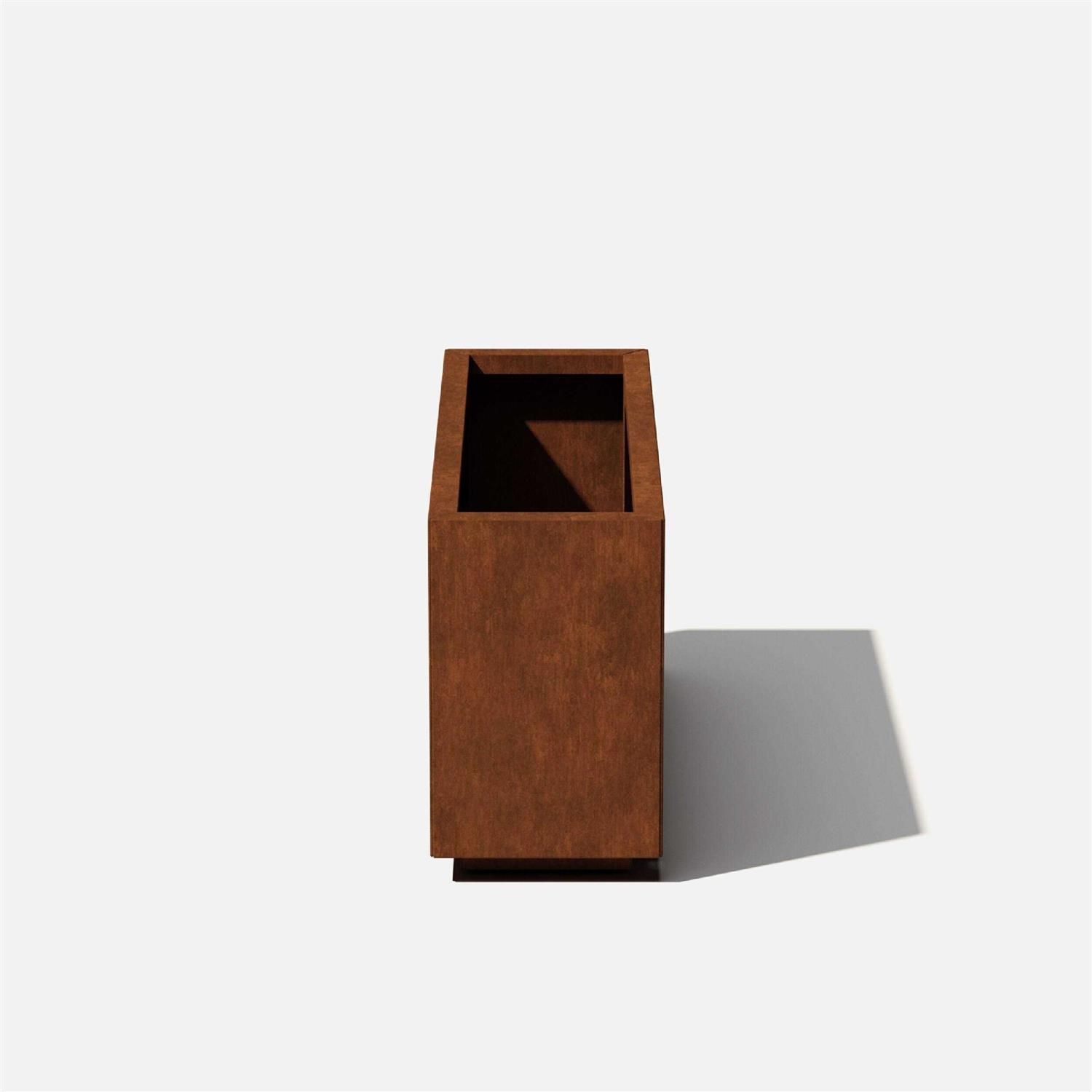 Veradek Corten Steel Long Box Planter - Image 2