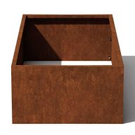 Veradek 4 ft Corten Steel Garden Bed