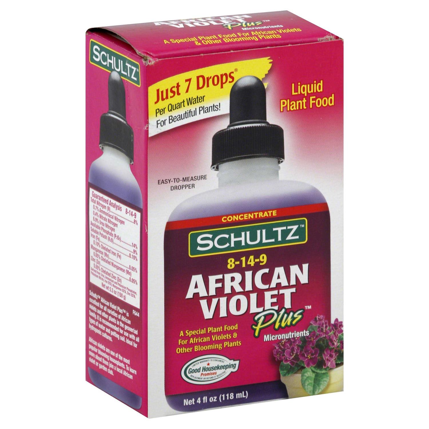 Schultz African Violet Plus Liquid Plant Food
