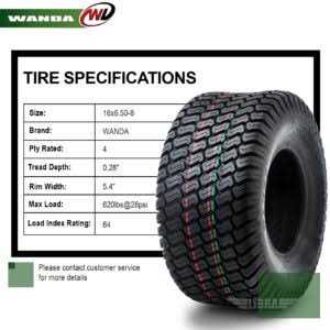 Set 4 Wanda Lawn Mower Turf Tires 4PR - Image 4