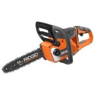 RIDGID 18V Brushless 12 in. Electric Battery Chainsaw