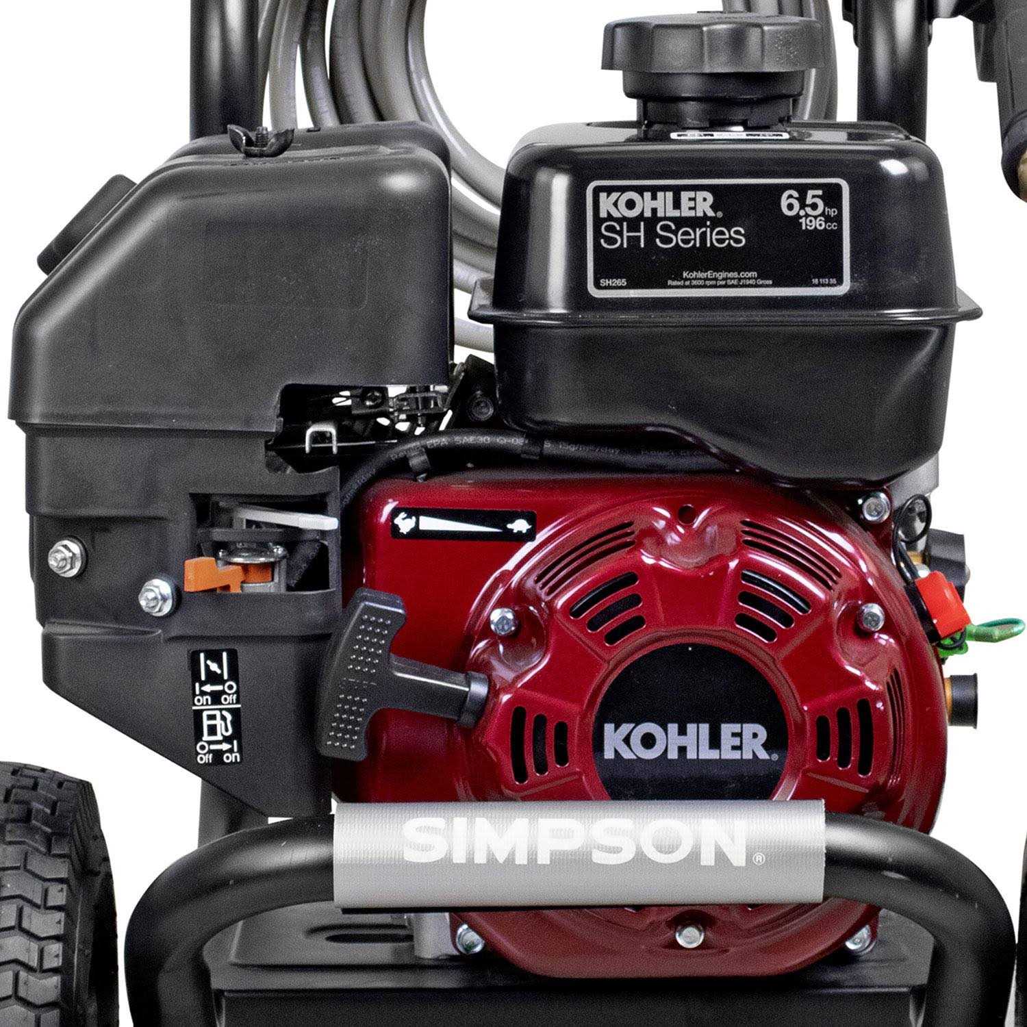 Simpson MegaShot 3400 PSI at 2.4 GPM Kohler Sh270 Cold Water Pressure Washer - Image 5