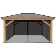 Yardistry Meridian Gazebo Mosquito Mesh Kit