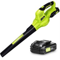 SnapFresh Leaf Blower -20V Cordless Leaf Blower with Battery & Charger