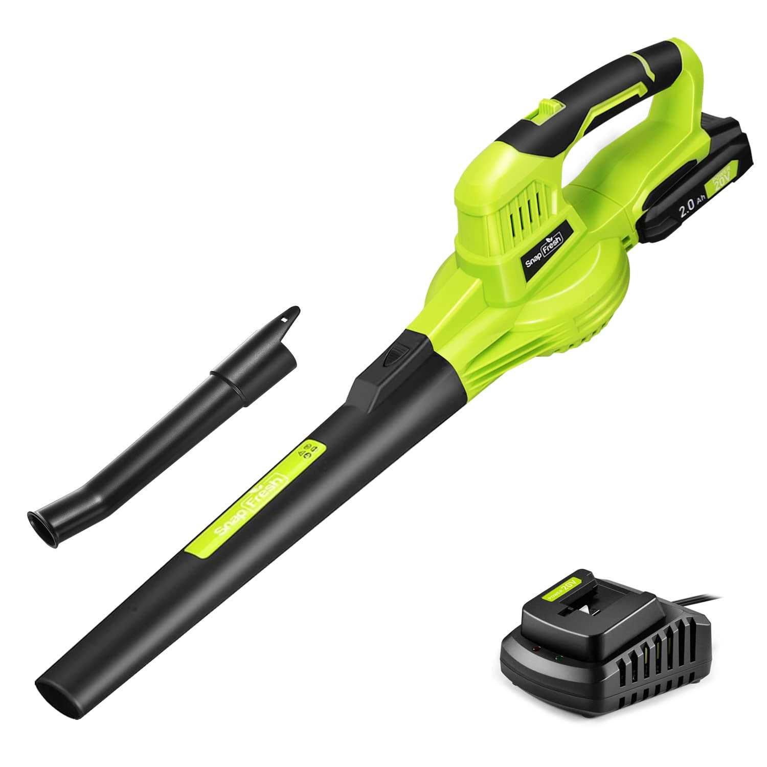 SnapFresh Leaf Blower -20V Cordless Leaf Blower with Battery & Charger - Image 3